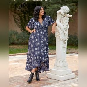 Modcloth Celestial Stunning Wonder Maxi Dress